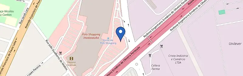 Mapa da estação Pollo Shopping
