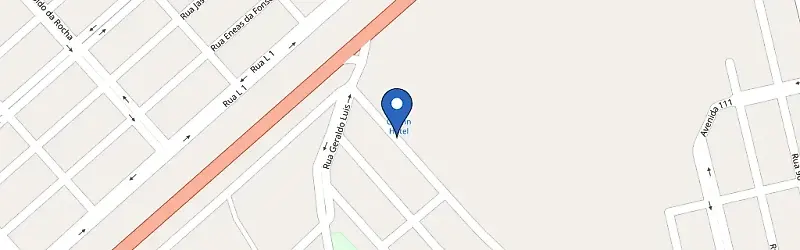 Mapa da estação Hotel Go Inn Catalão