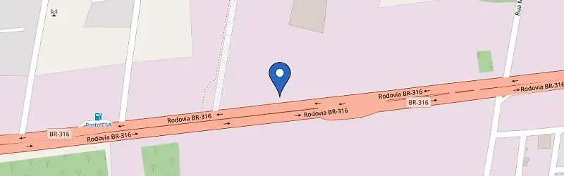 Mapa da estação PlugBRA Mariza Foods