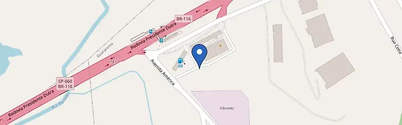 Mapa da estação Graal Market Dutra