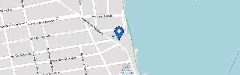 Mapa da estação Pousada Iracema