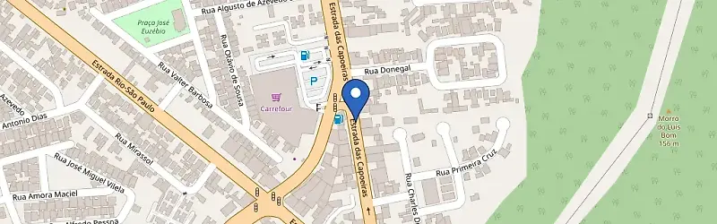 Mapa da estação CAOA Chery Taiyuan - Campo Grande