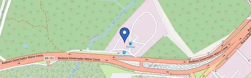 Mapa da estação Posto Pichilau 1