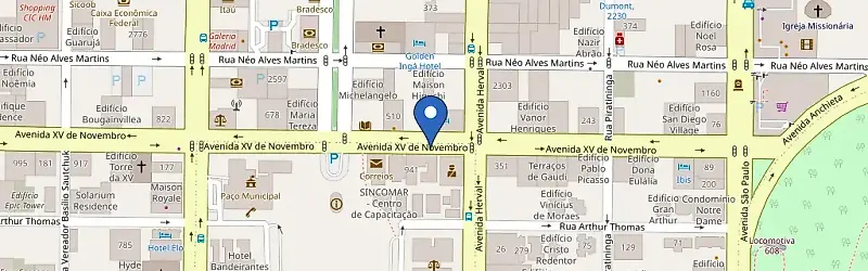 Mapa da estação Cia Charge | | Metropole - Maringa