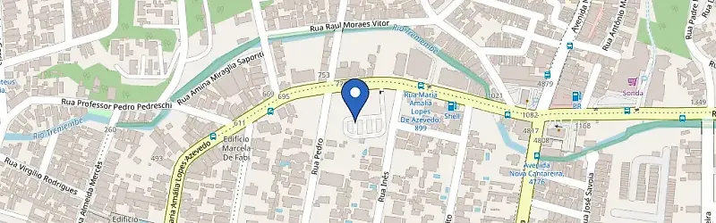Mapa da estação Pão De Açúcar Maria Amália