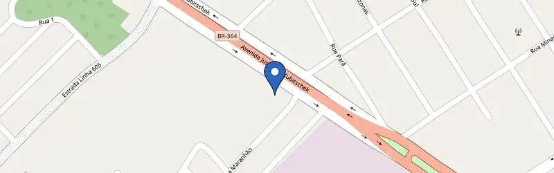Mapa da estação Hotel Vitória