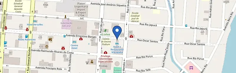 Mapa da estação Platon Energia