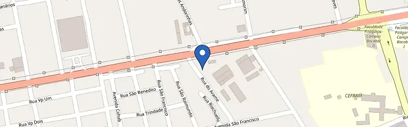 Mapa da estação Roma Hotel