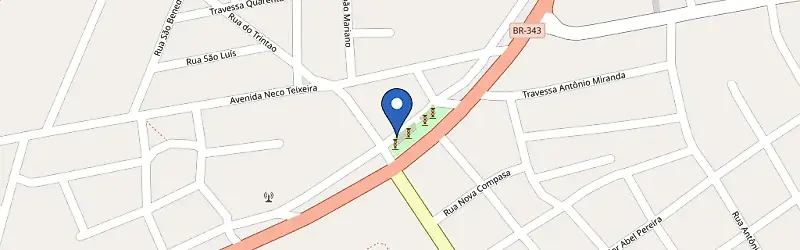 Mapa da estação Lanchonete O Sales