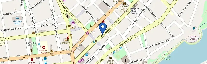 Mapa da estação HL Veículos Sobral