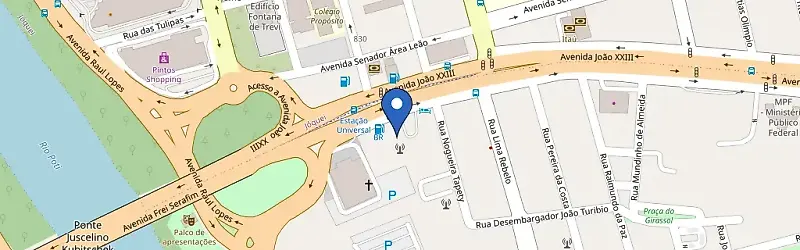 Mapa da estação NanoAuto Teresina