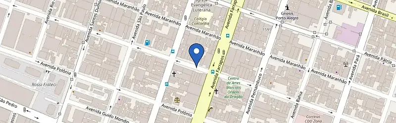 Mapa da estação Sede Safe Park - Zletric