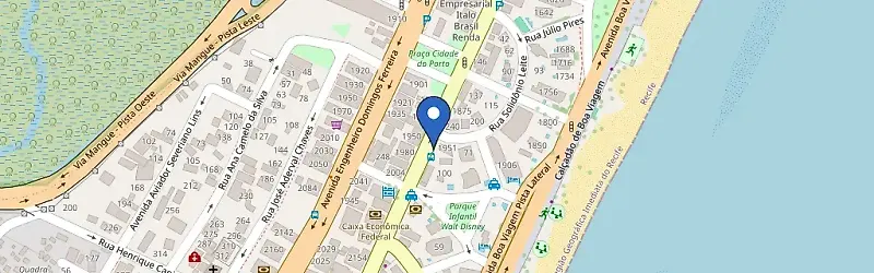 Mapa da estação Zeca Moraes Joalheiro
