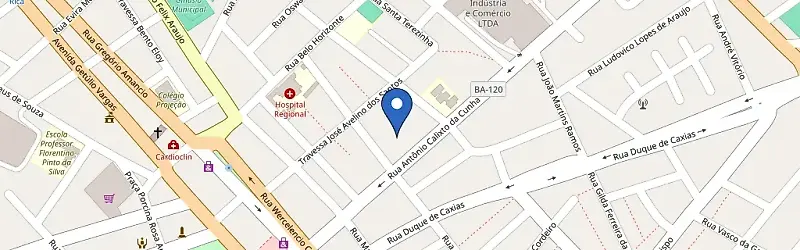 Mapa da estação Hotel Galicia