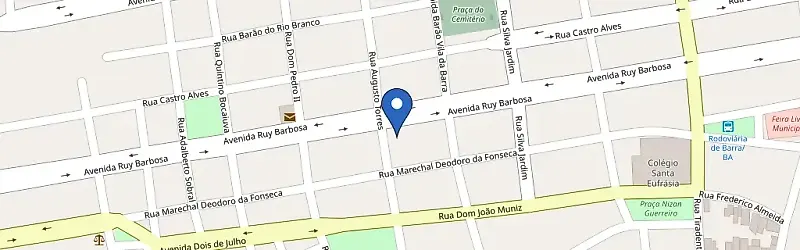 Mapa da estação Oficina Bolivar