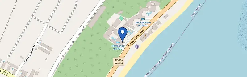 Mapa da estação Hotel Brisa Da Praia