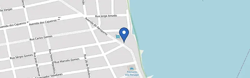 Mapa da estação Pousada Iracema