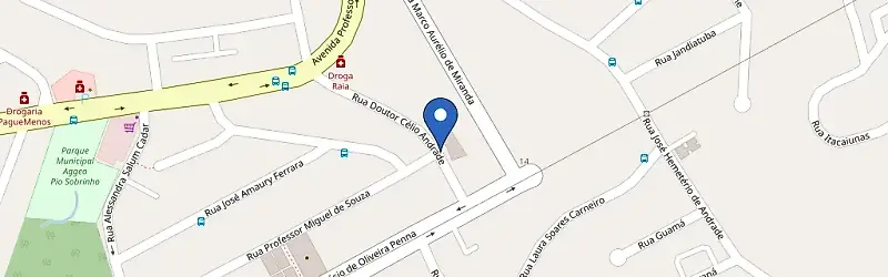 Mapa da estação Fred
