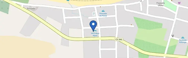 Mapa da estação Inn Tribus Hotel