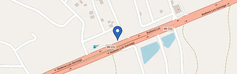 Mapa da estação Chalé De Ouro Churrascaria