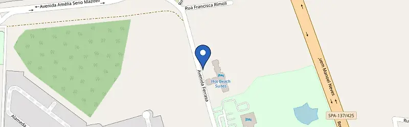 Mapa da estação Hotbeach-Suits