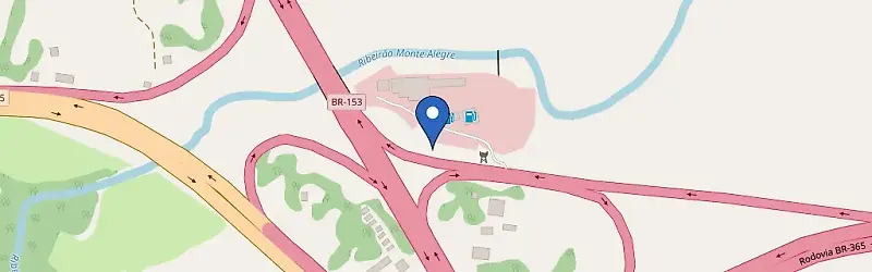 Mapa da estação Posto Trevão