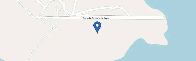 Mapa da estação Praias Do Lago