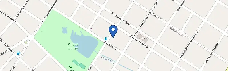 Mapa da estação Innovatis Engenharia E Sustentabilidade