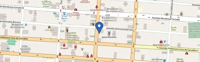 Mapa da estação Dubai Macapa