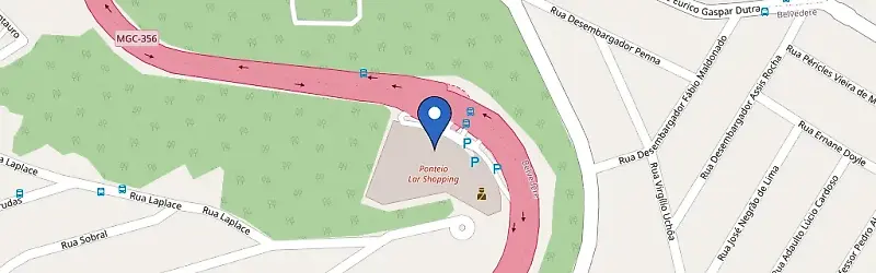 Mapa da estação BMW - Ponteio Lar Shopping