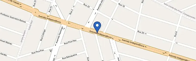 Mapa da estação YellotMob - Goiás Esporte Clube