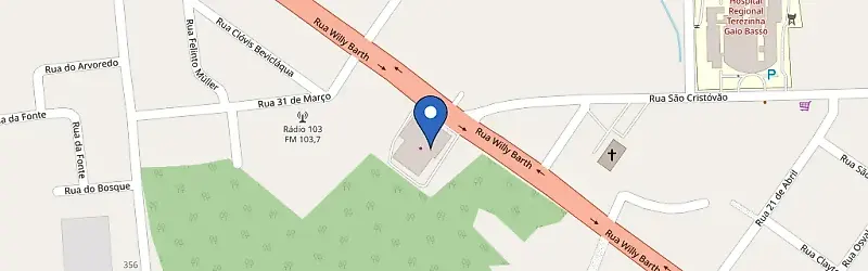 Mapa da estação Bregomar Veiculos