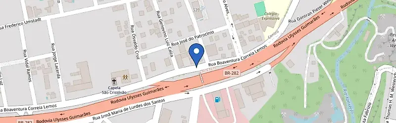 Mapa da estação Vmove
