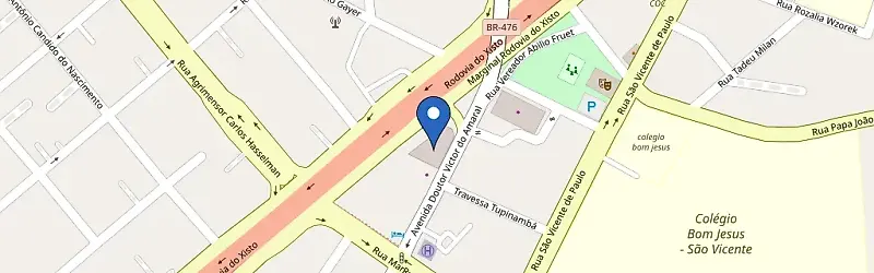Mapa da estação Shopping Pinheiros