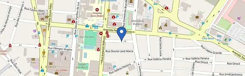 Mapa da estação Condomínio Espaço Y
