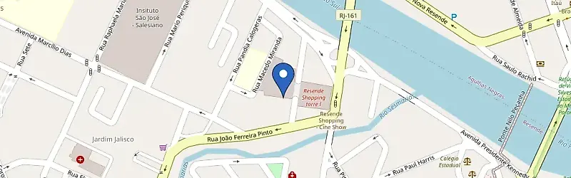 Mapa da estação Estacionamento Torre 2 Resende Shopping