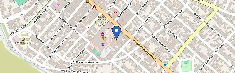 Mapa da estação Pátio Matosinhos