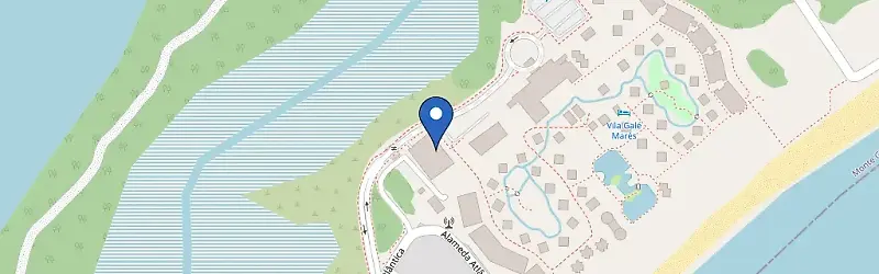 Mapa da estação Villa Galé Mares