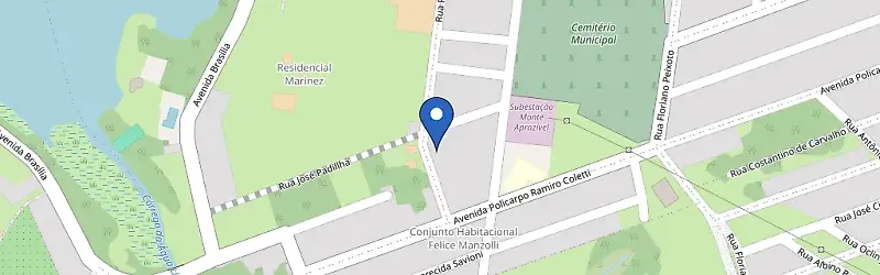 Mapa da estação Anderson Ferrari
