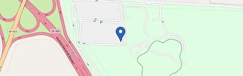 Mapa da estação Parque Acqualinda