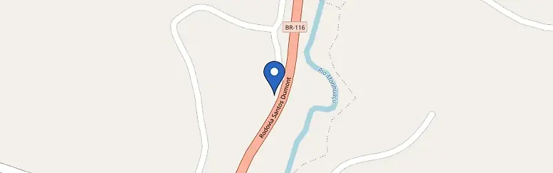 Mapa da estação Base De Serviços Operacionais Ecominas