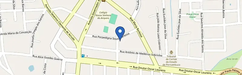 Mapa da estação Casa