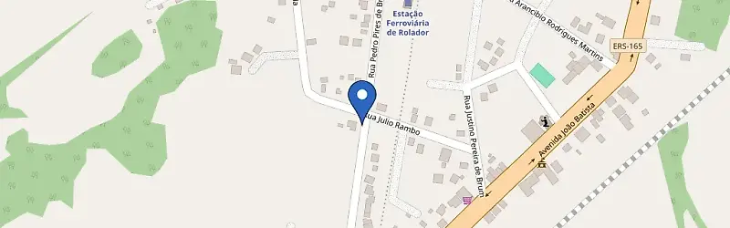 Mapa da estação Paulo Peixoto, Fazenda Boa Vista