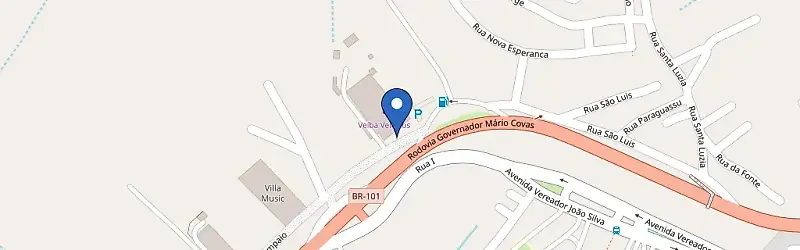 Mapa da estação Renault Marselha