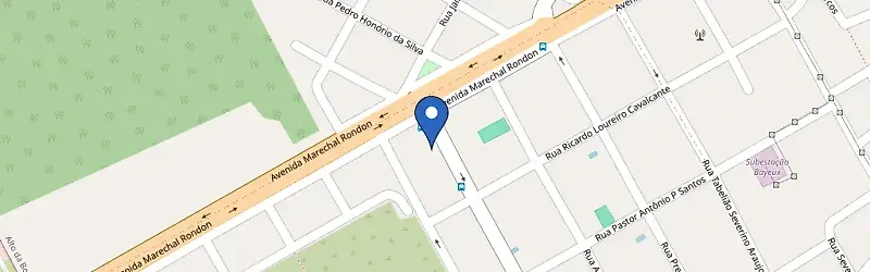Mapa da estação Aerojato