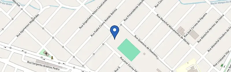 Mapa da estação Clínica Dr. Anderson Lima / Thérapie Medical Center