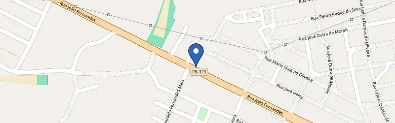 Mapa da estação Posto São Pedro