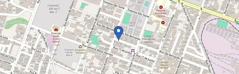 Mapa da estação GWM DGOIS