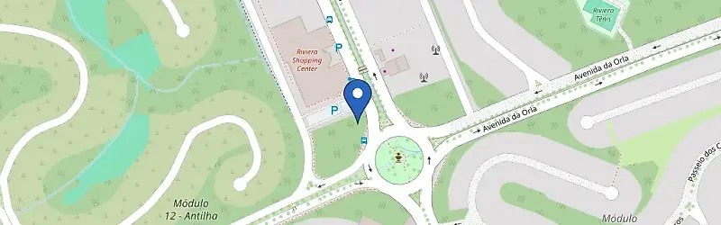Mapa da estação Bertioga | Shopping Riviera De São Lourenço