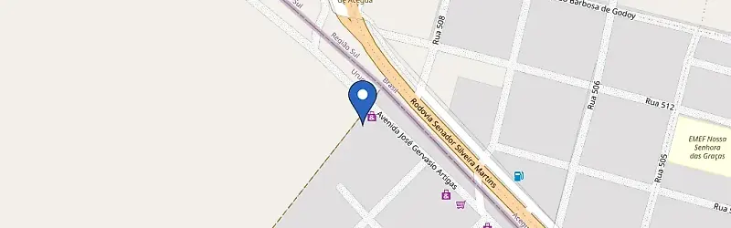 Mapa da estação Free Shop